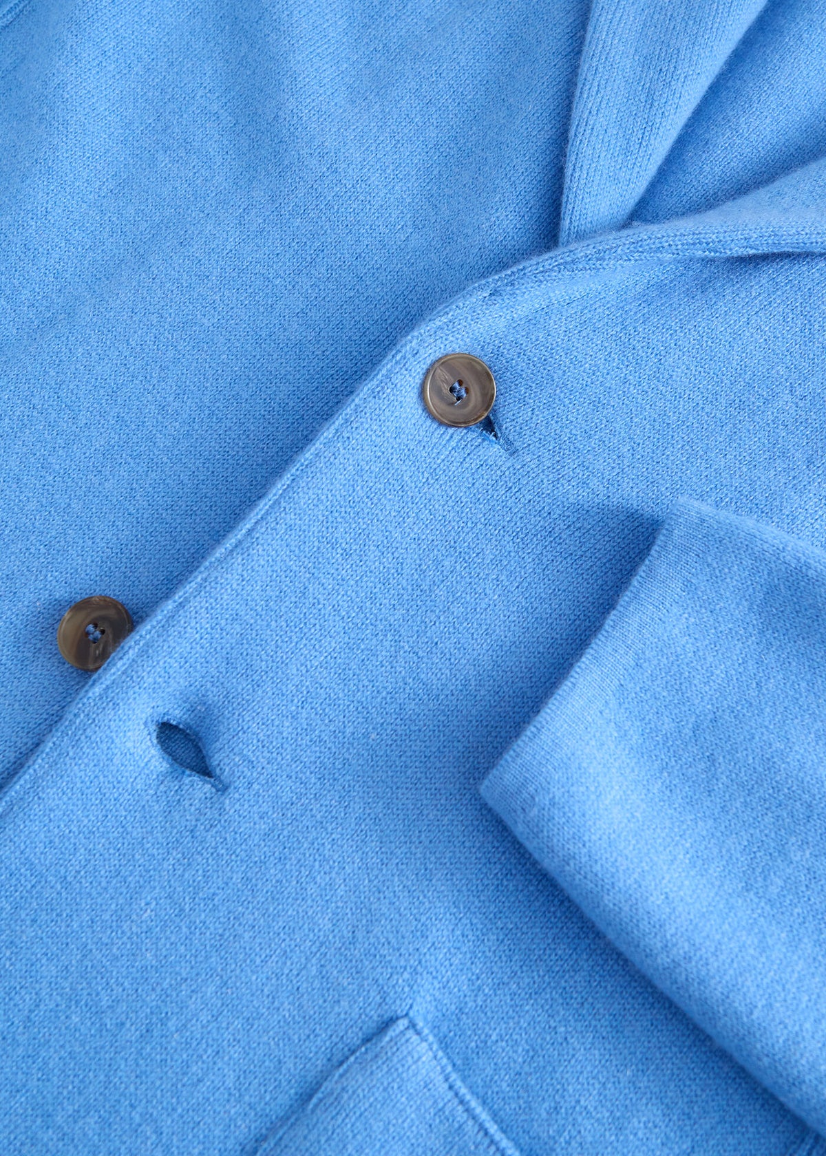 Paul Stuart Quality | Single Breasted Knitted Cashmere Blazer