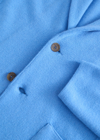 Paul Stuart Quality | Single Breasted Knitted Cashmere Blazer