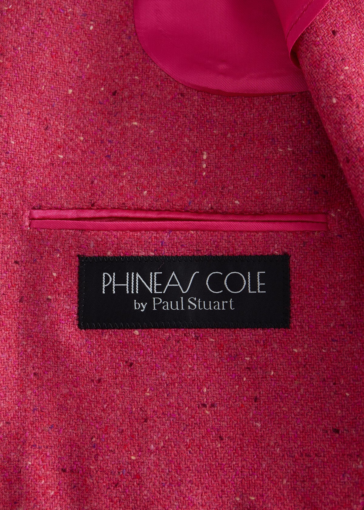 Paul Stuart Recommended | Tweed Jacket with Suede Finishing