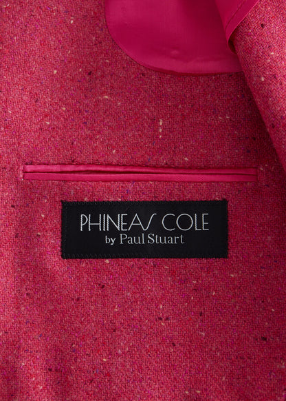 Paul Stuart Recommended | Tweed Jacket with Suede Finishing