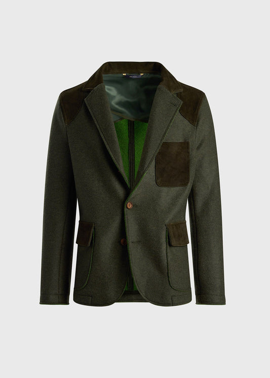 Paul Stuart New | Wool Jacket with Suede Details