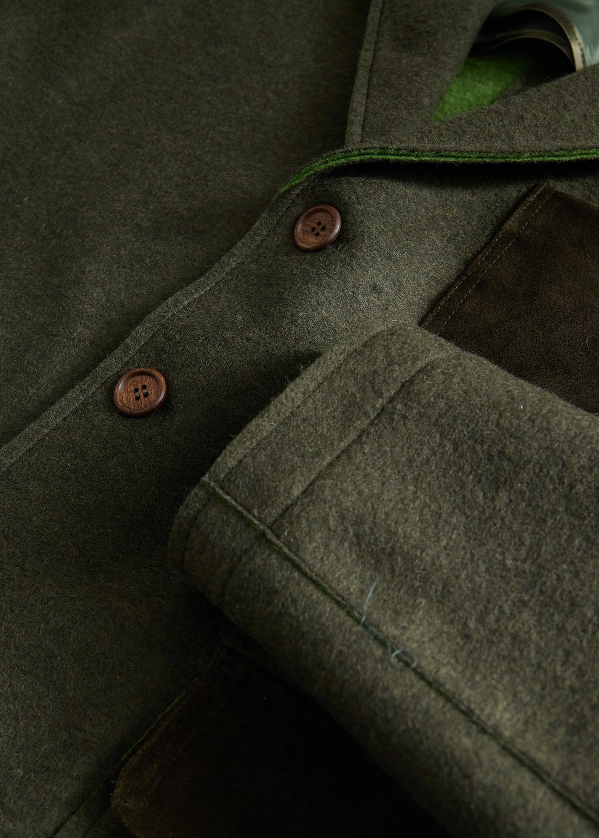 Paul Stuart New | Wool Jacket with Suede Details