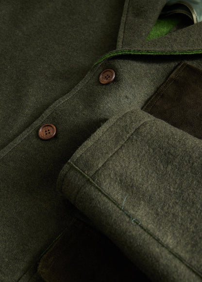 Paul Stuart New | Wool Jacket with Suede Details