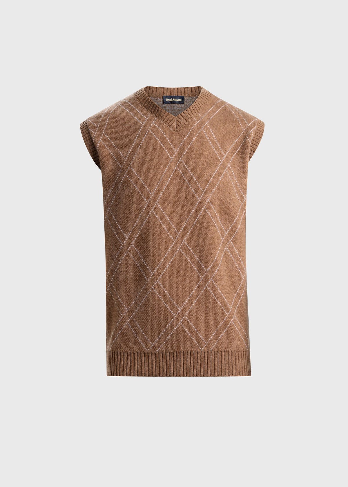 Paul Stuart Classic | Wool & Cashmere Jacquard Vest