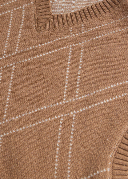 Paul Stuart Classic | Wool & Cashmere Jacquard Vest