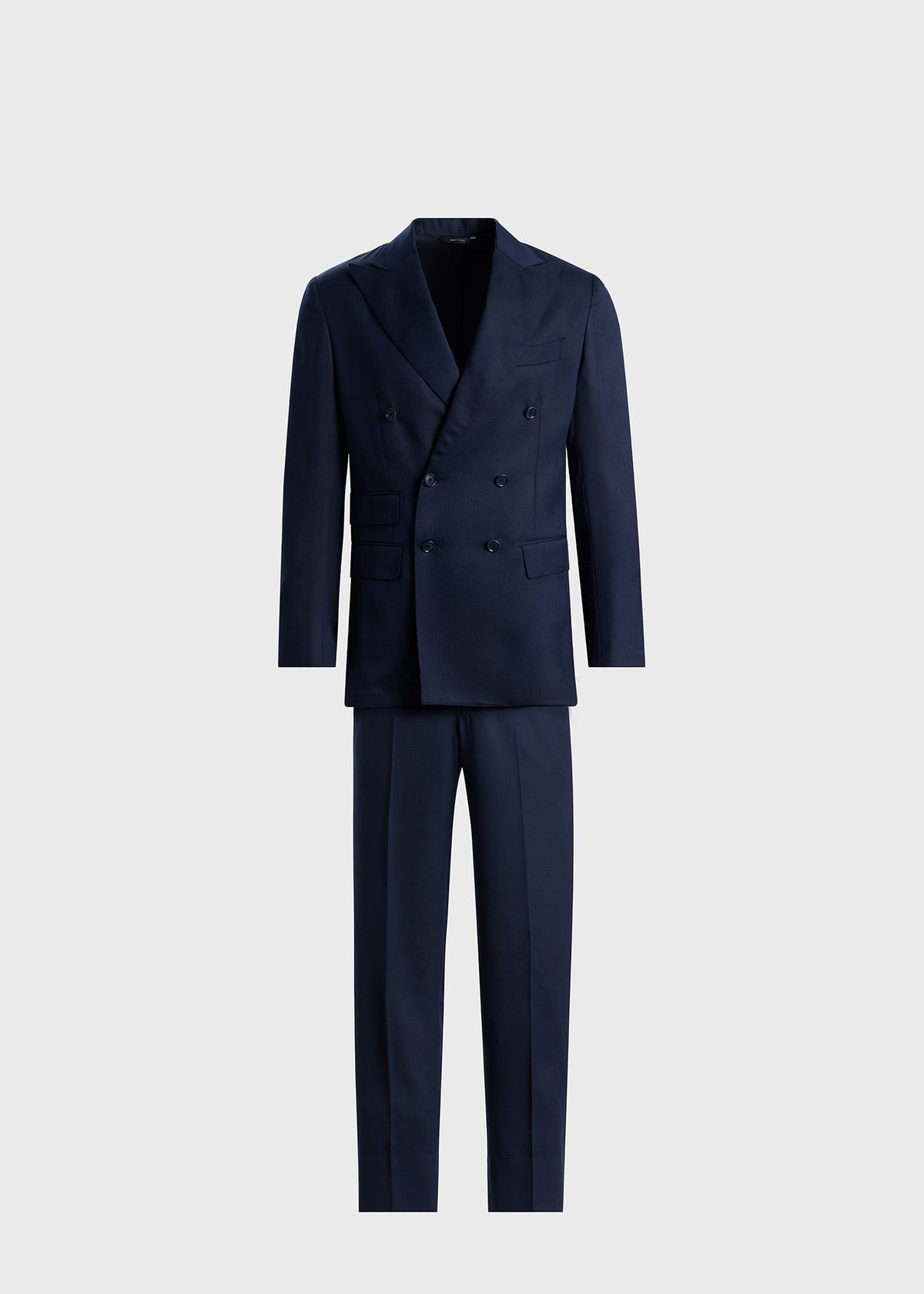 Paul Stuart Recommended | Wool Twill Double Breasted Suit