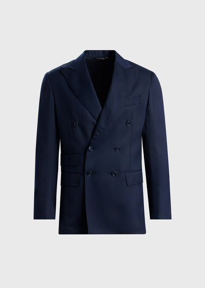 Paul Stuart Recommended | Wool Twill Double Breasted Suit