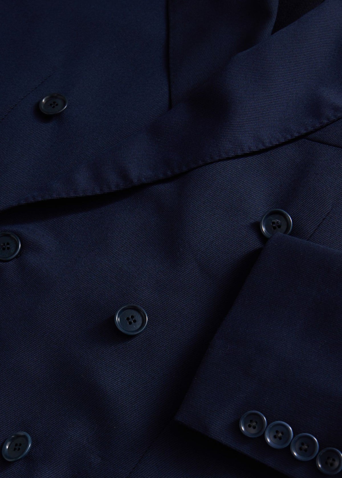 Paul Stuart Recommended | Wool Twill Double Breasted Suit