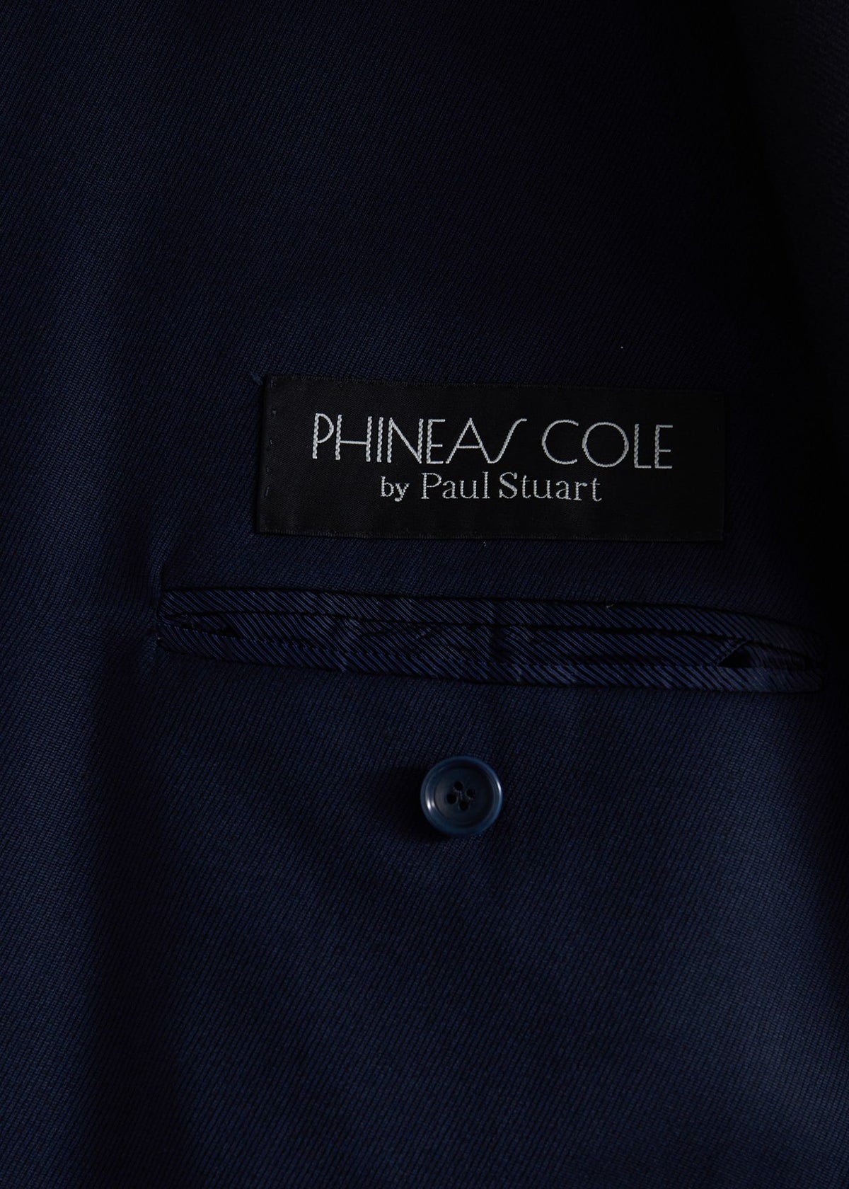 Paul Stuart Recommended | Wool Twill Double Breasted Suit