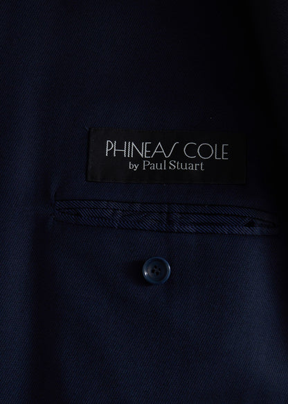 Paul Stuart Recommended | Wool Twill Double Breasted Suit