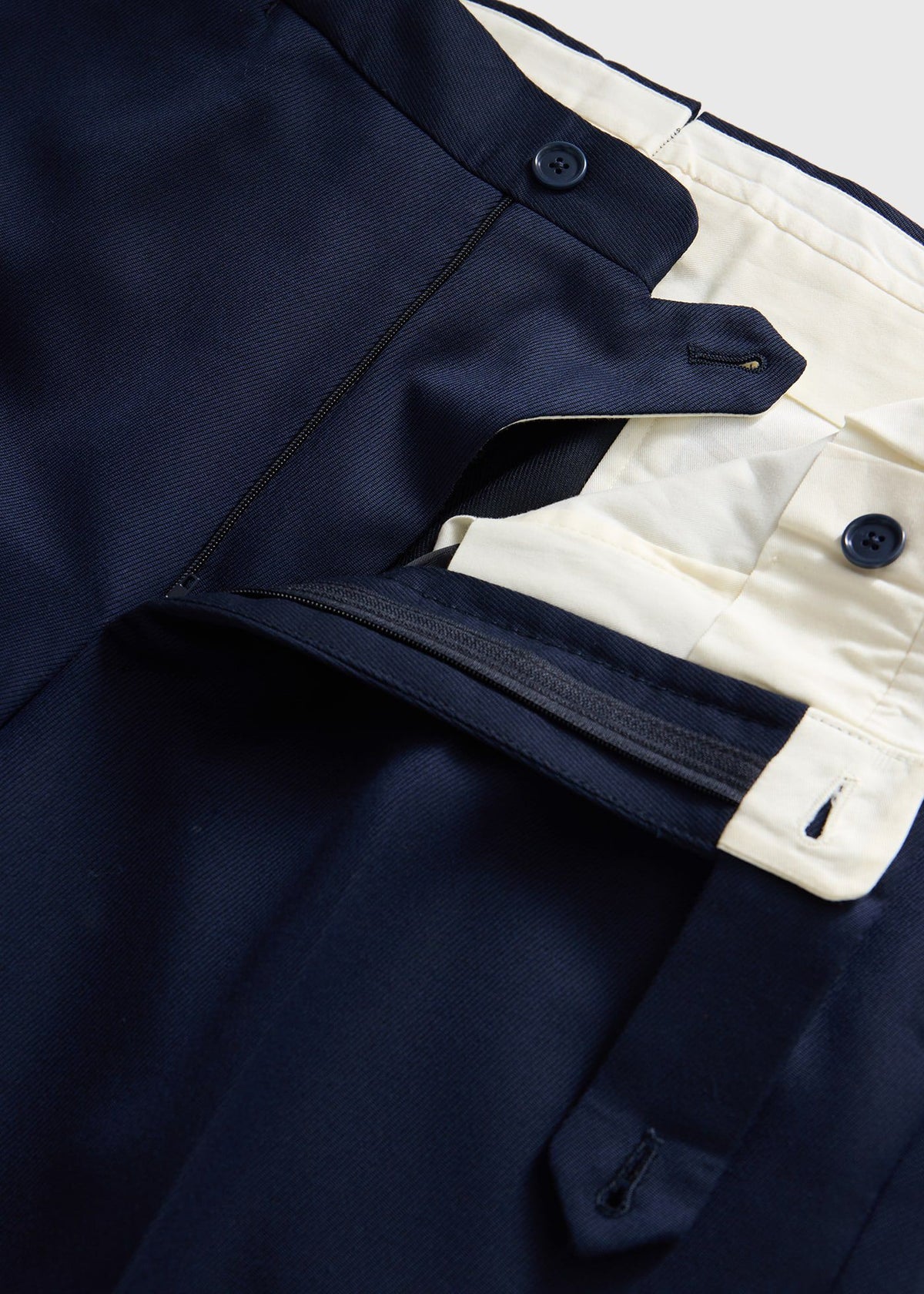 Paul Stuart Recommended | Wool Twill Double Breasted Suit