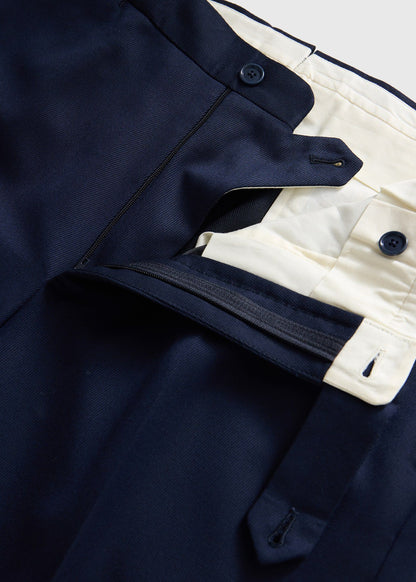 Paul Stuart Recommended | Wool Twill Double Breasted Suit