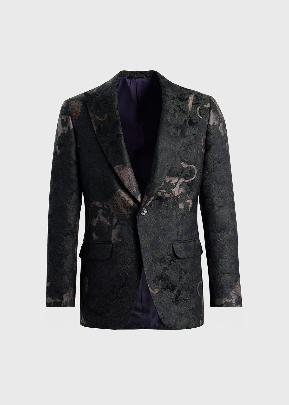 Paul Stuart Premium | Wool & Silk Jacquard Dinner Jacket