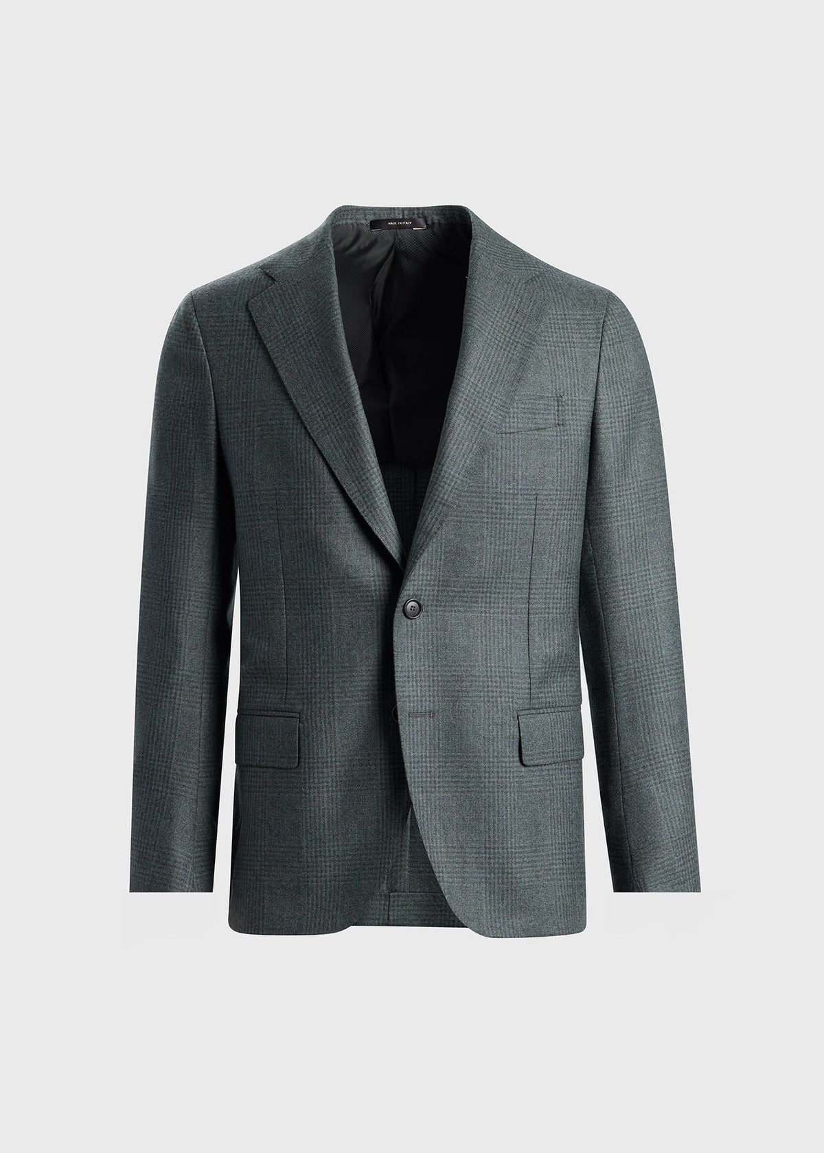 Paul Stuart Quality | Sage Tonal Plaid Flannel Suit