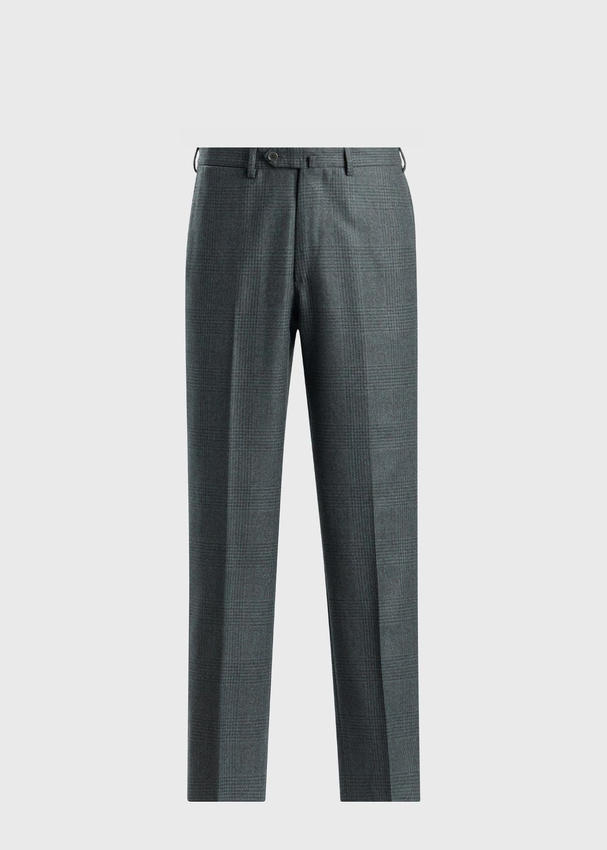 Paul Stuart Quality | Sage Tonal Plaid Flannel Suit
