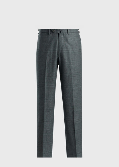 Paul Stuart Quality | Sage Tonal Plaid Flannel Suit