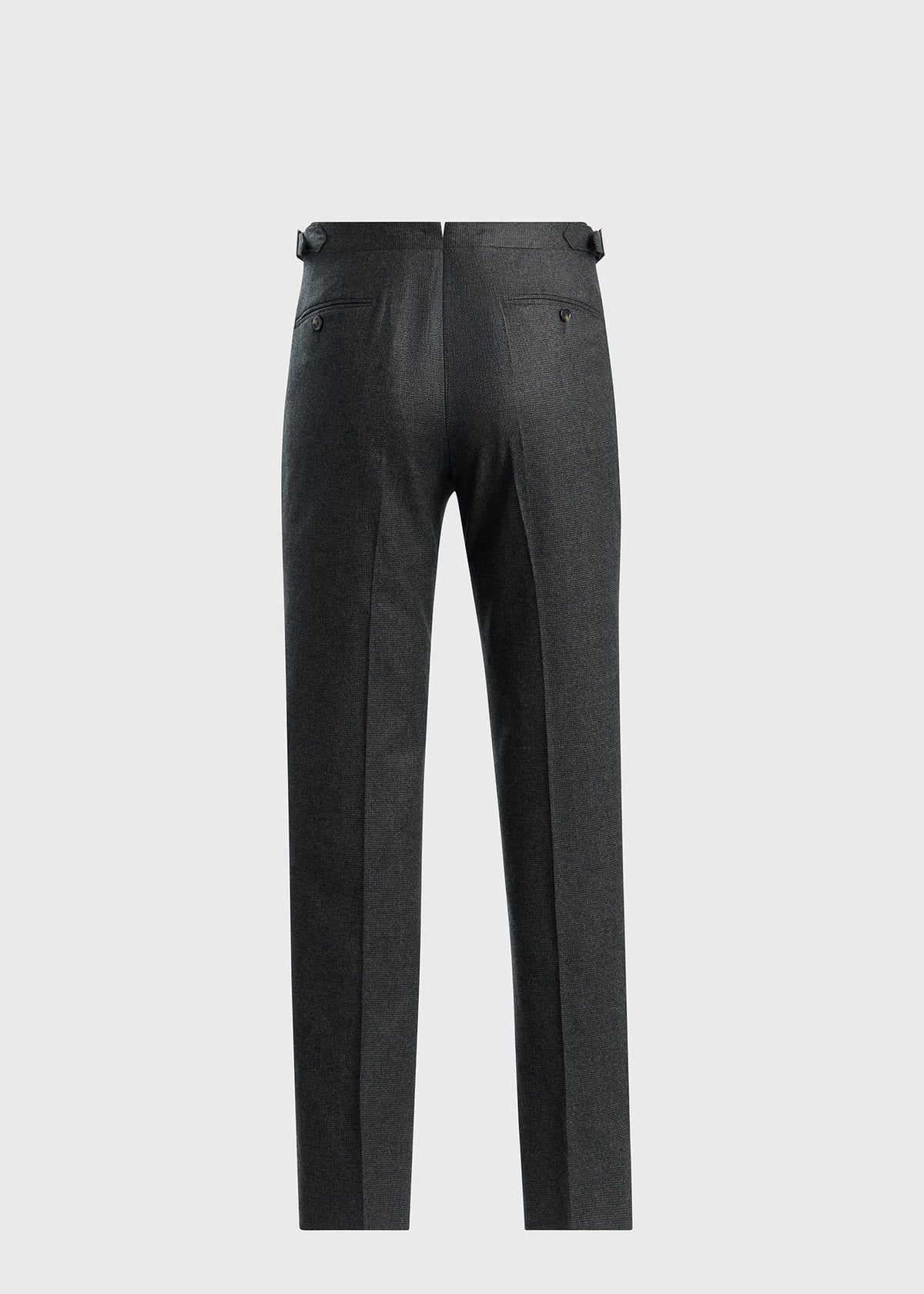 Paul Stuart Quality | Double Breasted Wool Houndstooth Suit