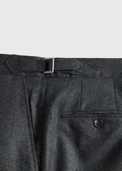 Paul Stuart Quality | Double Breasted Wool Houndstooth Suit