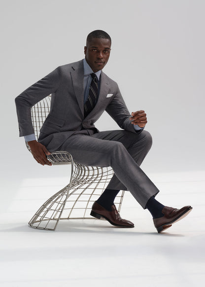 Paul Stuart Hot Sale | Lightweight Wool Flannel Suit