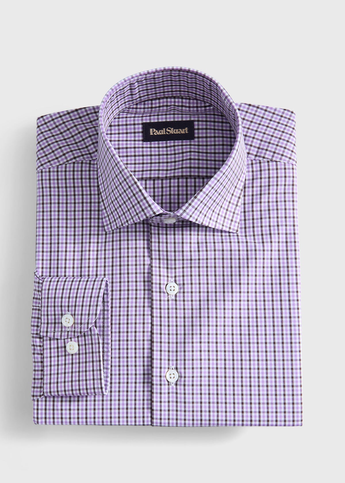 Paul Stuart Quality | Small Check Sport Shirt