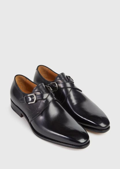 Paul Stuart Value | Galante Double Cross Monk Strap