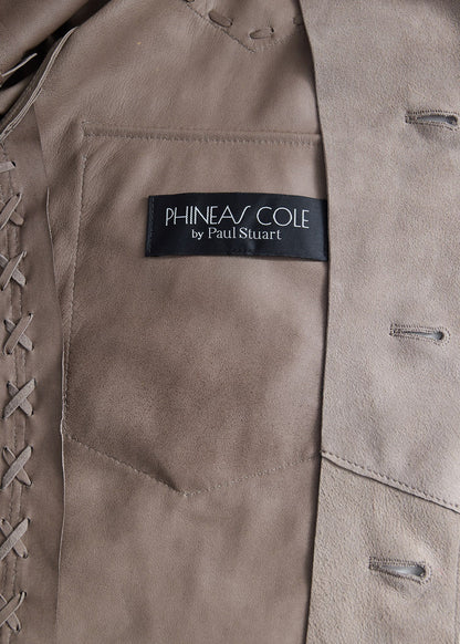 Paul Stuart Discount | Suede Whipstitch Jacket