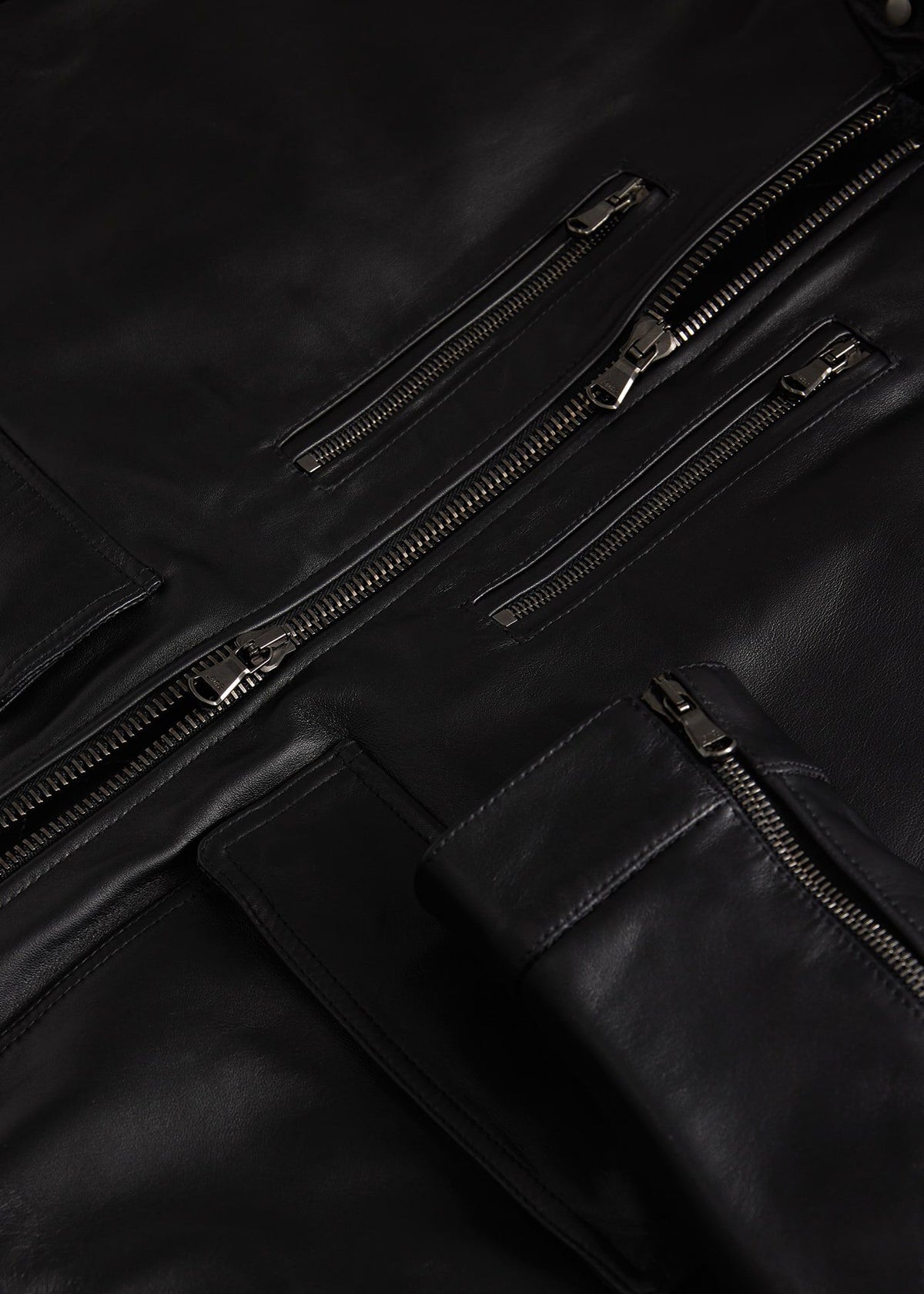 Paul Stuart Everyday | Modern Leather Bomber Jacket