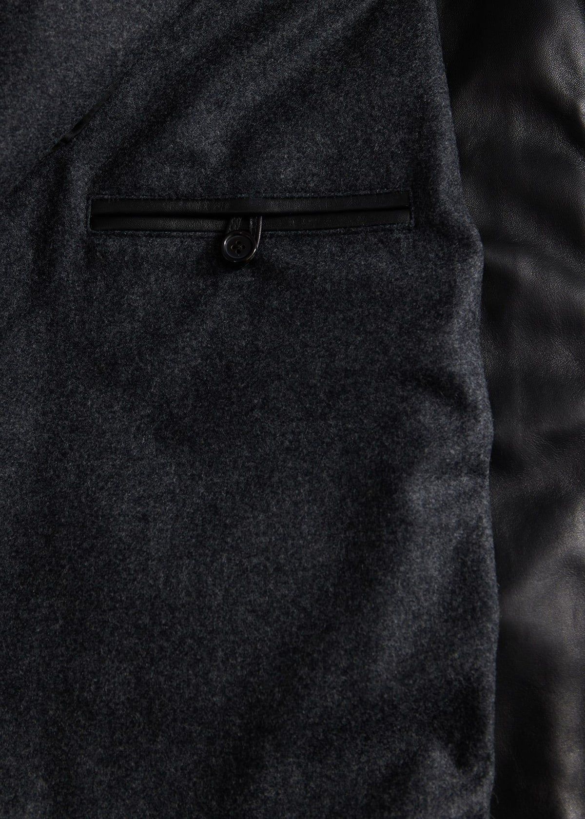 Paul Stuart Everyday | Modern Leather Bomber Jacket