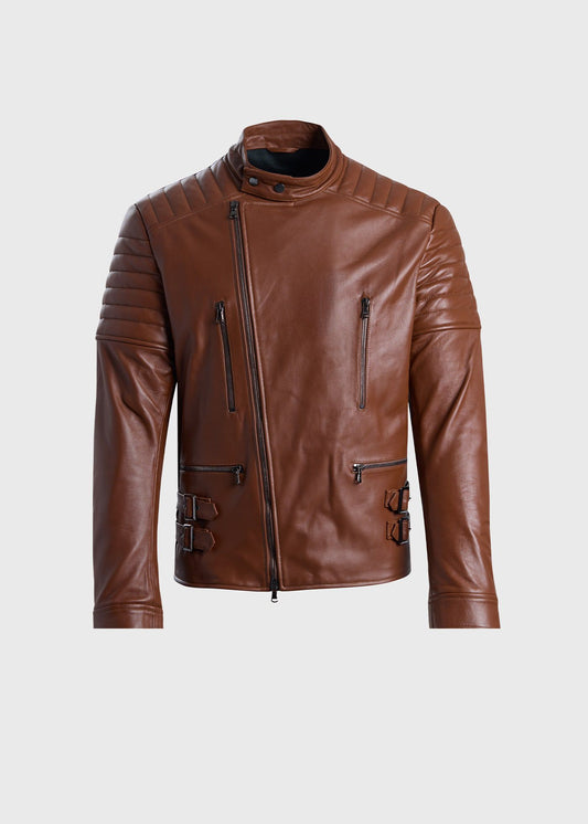 Paul Stuart Smart Buy | Leather Motorcycle Jacket
