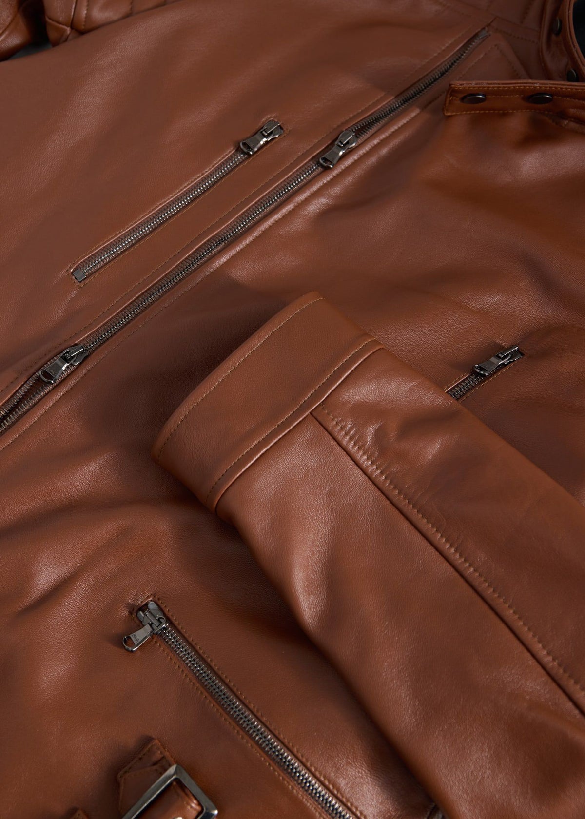 Paul Stuart Smart Buy | Leather Motorcycle Jacket