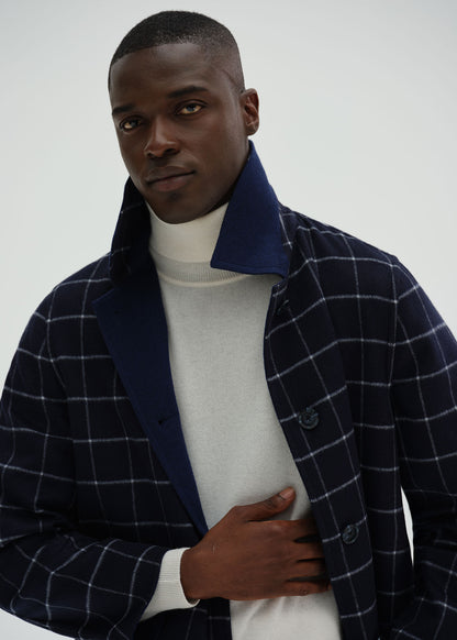 Paul Stuart Classic | Reversible Double Face Cashmere Mac Coat