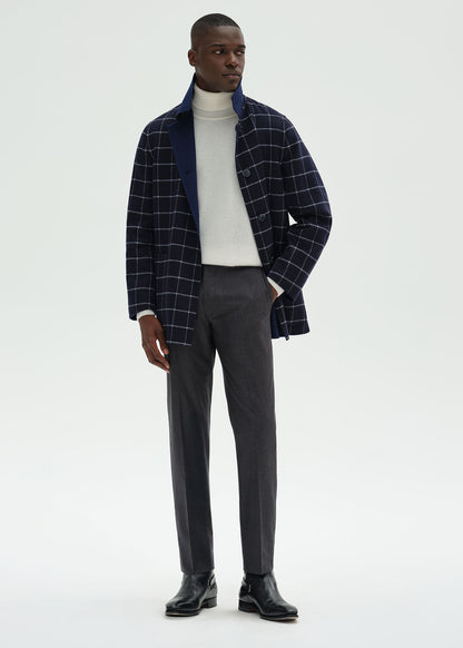 Paul Stuart Classic | Reversible Double Face Cashmere Mac Coat