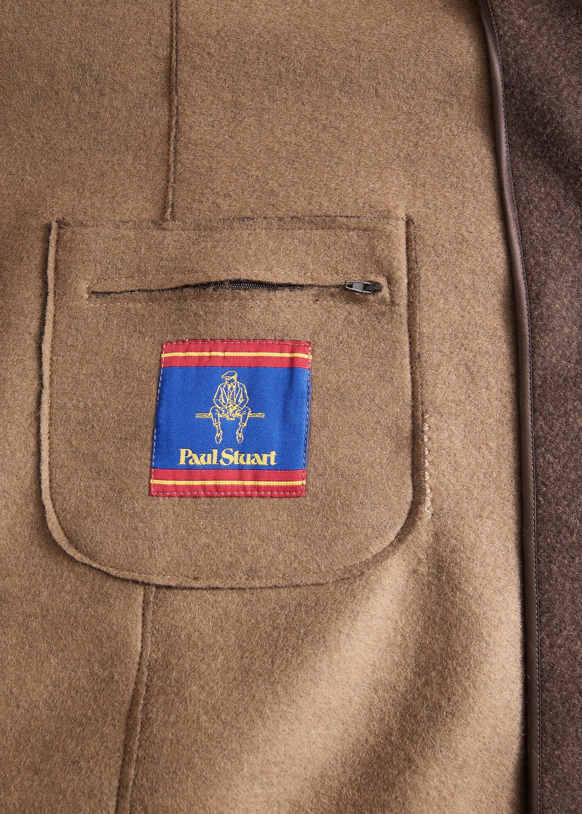 Paul Stuart Recommended | Wool Raw Edge Coat