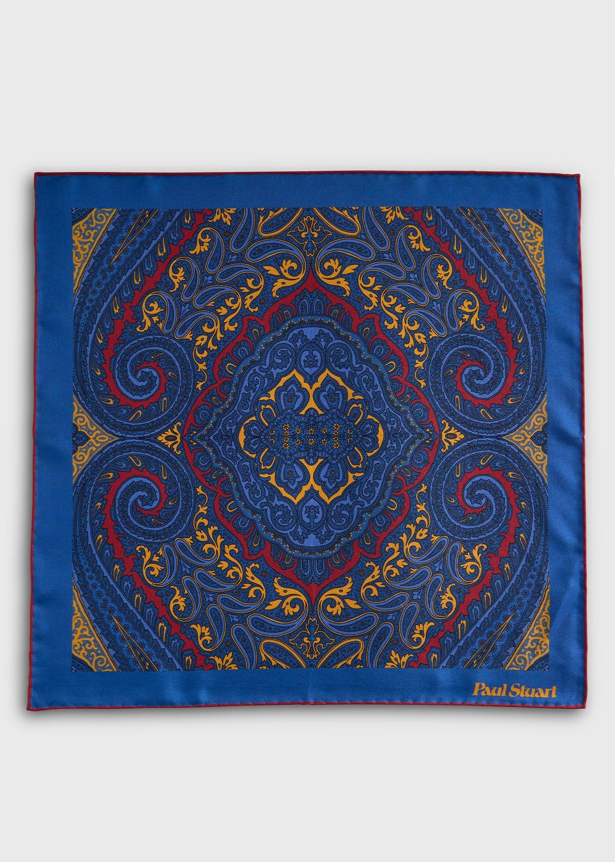 Paul Stuart Everyday | Geometric Print Pocket Square