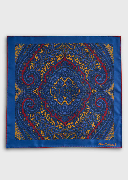 Paul Stuart Everyday | Geometric Print Pocket Square