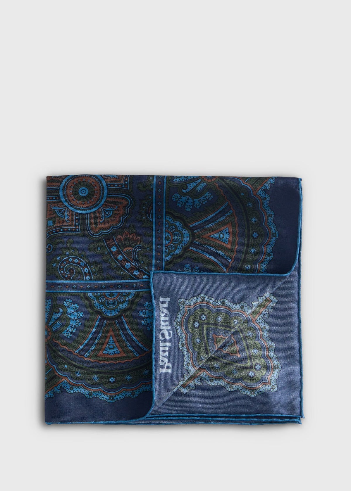 Paul Stuart New | Micro Paisley Print Pocket Square