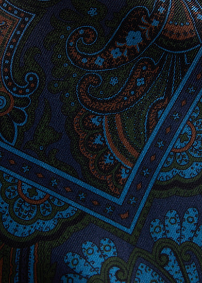 Paul Stuart New | Micro Paisley Print Pocket Square