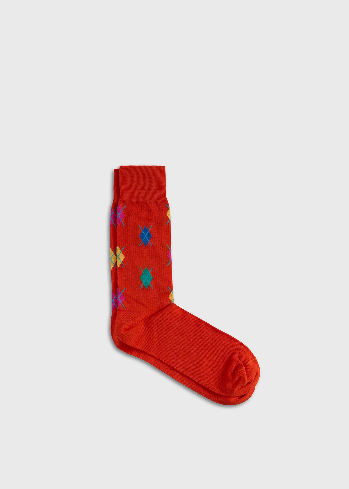 Paul Stuart Customer Favorite | Small Argyle Motif Sock
