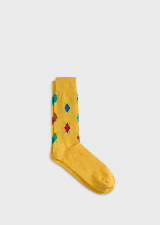 Paul Stuart Classic | Small Argyle Motif Sock